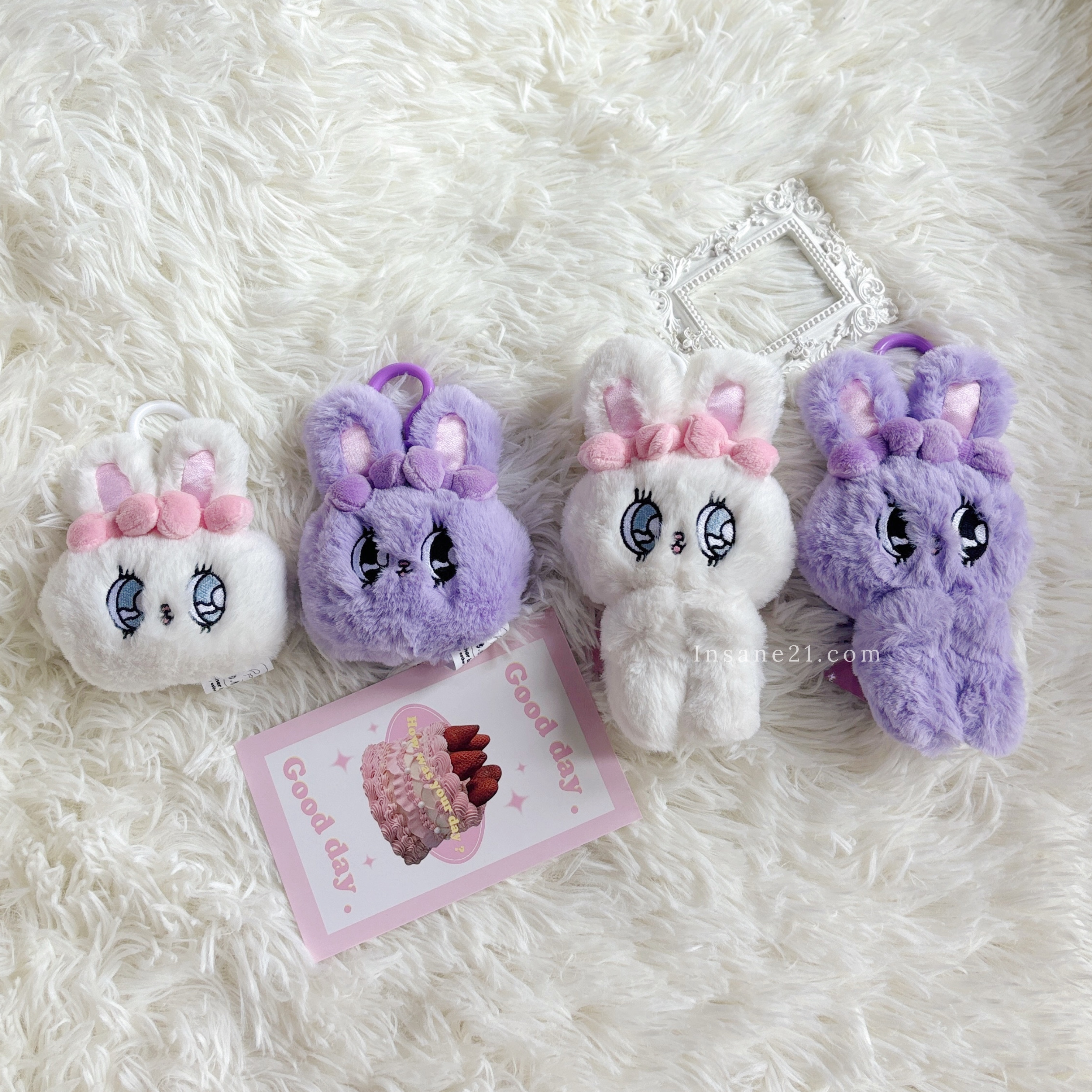 泰國/ESTHER BUNNY 艾絲樂小兔 玩偶 吊飾 鑰匙圈