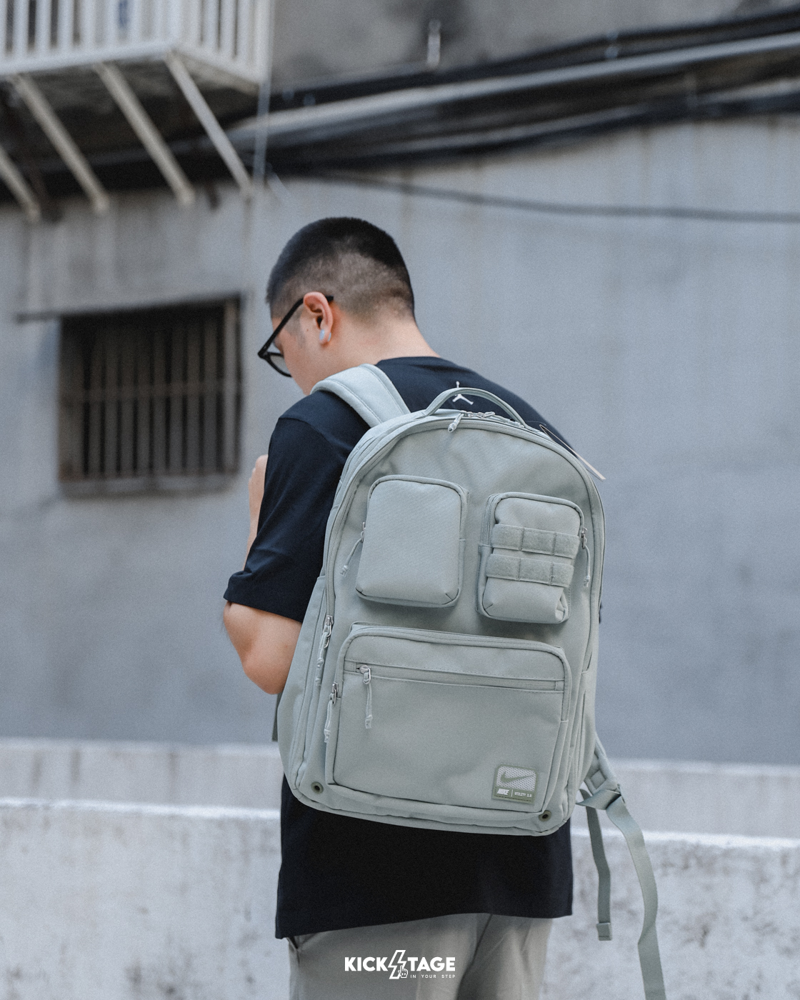 NIKE UTILITY POWER BACKPACK 酪梨綠 卡其 33公升 大容量 多夾層 16吋筆電包 後背包【FN4120】UTIBG