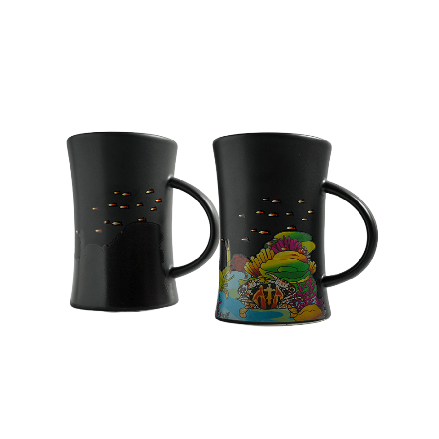 遊變台灣-新北市萬里海蟹變色杯(霧黑)