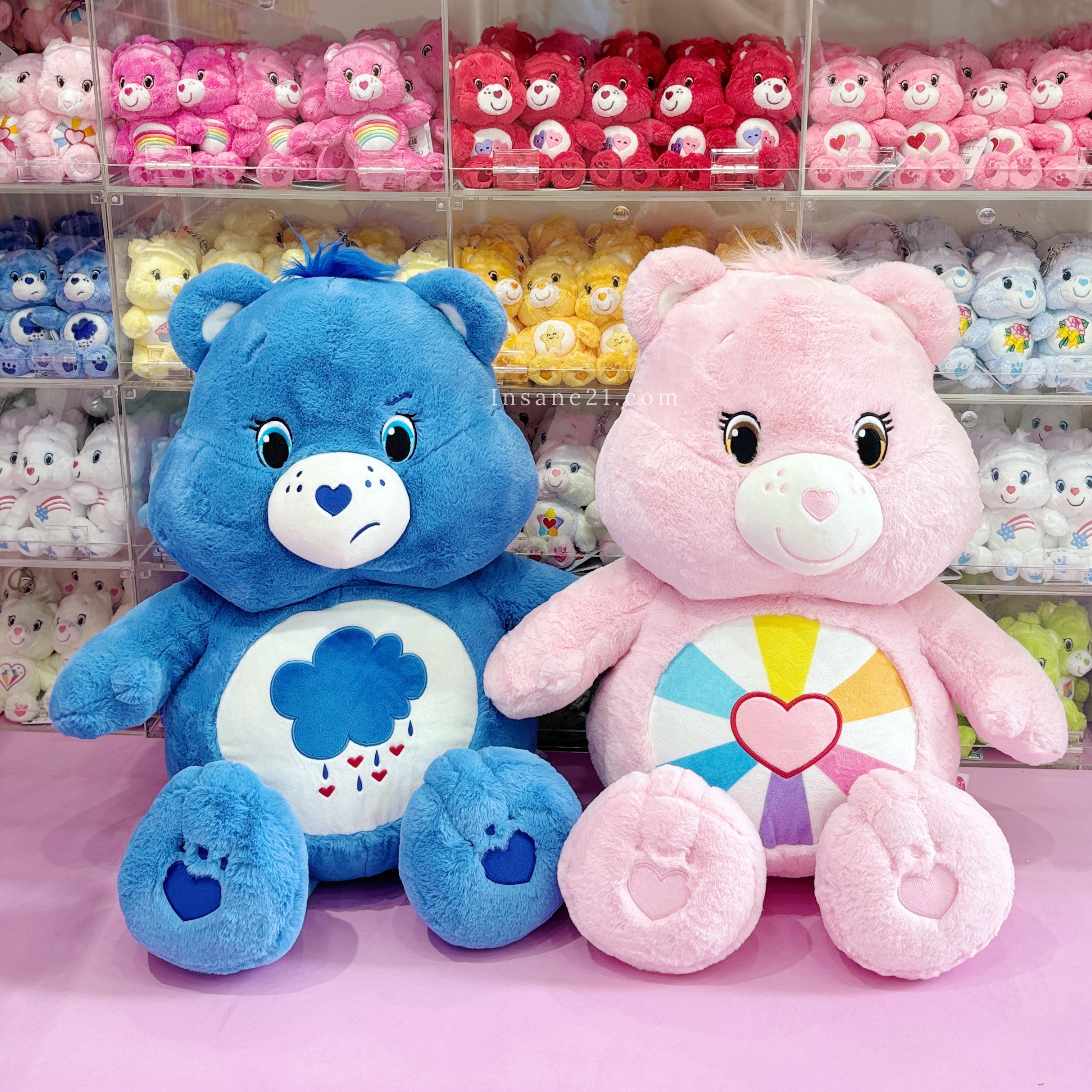 現+預購/泰國 CARE BEARS 彩虹熊 60CM 玩偶  代購