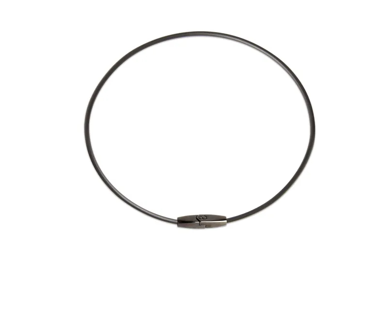 1119KM14 -KIDSME-石墨烯賦能項鏈 [男裝] (黑色) (銀色) (A14)