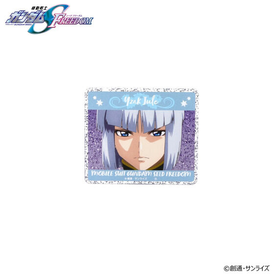 215665 Pbandai 預訂2024/10月 機動戦士ガンダムSEED FREEDOM イザーク・ジュール バースデイシリーズ ラメ入りクリップアクリルスタンド （全2種）