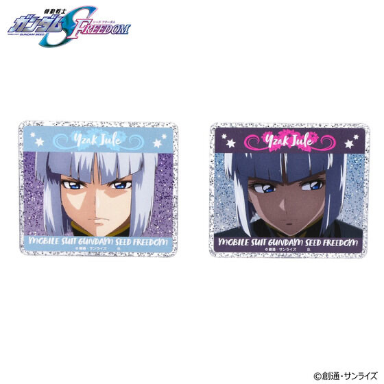 215665 Pbandai 預訂2024/10月 機動戦士ガンダムSEED FREEDOM イザーク・ジュール バースデイシリーズ ラメ入りクリップアクリルスタンド （全2種）