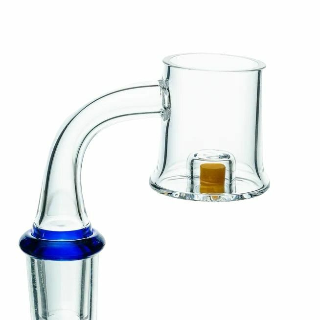14MM MALE QUARTZ THERMOCHROMIC CORE REACTOR BANGER BY HEMPER