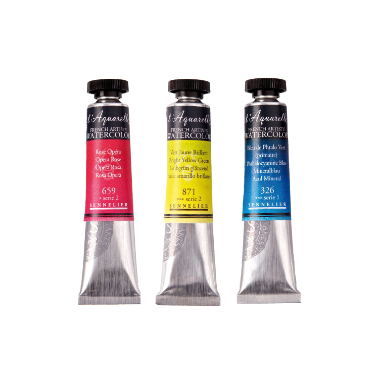 法國 SENNELIER 申內利爾 專家級 蜂蜜管狀水彩 21ml 單支