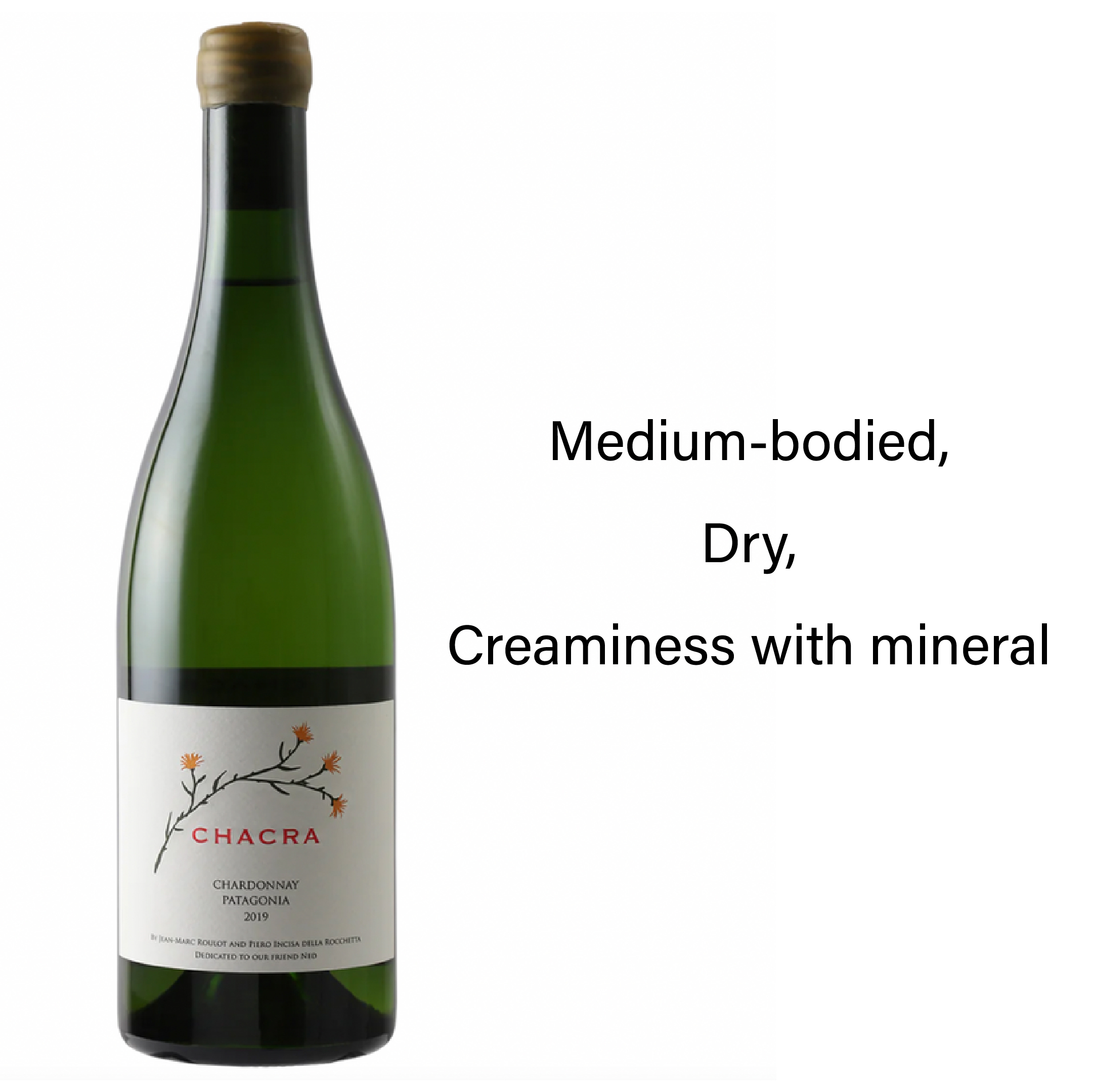 Bodega Chacra Chacra Chardonnay 2022 (JS98)