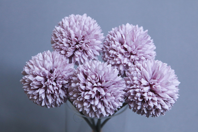 人造花-乒乓菊 紫 1入
