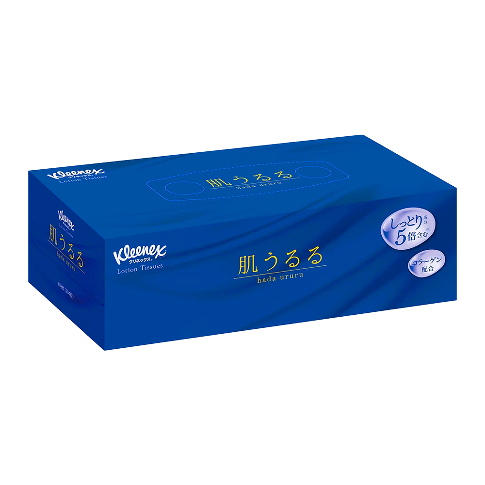 日本Kleenex柔霜盒裝面紙(雙層)-204抽