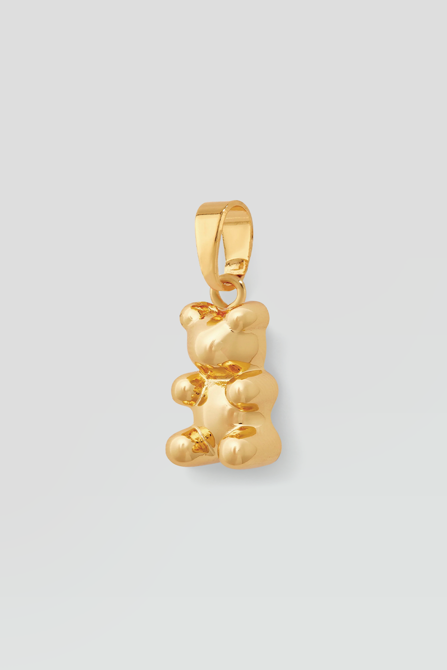 Crystal Haze｜NOSTALGIA BEAR 復古金色小熊墜飾