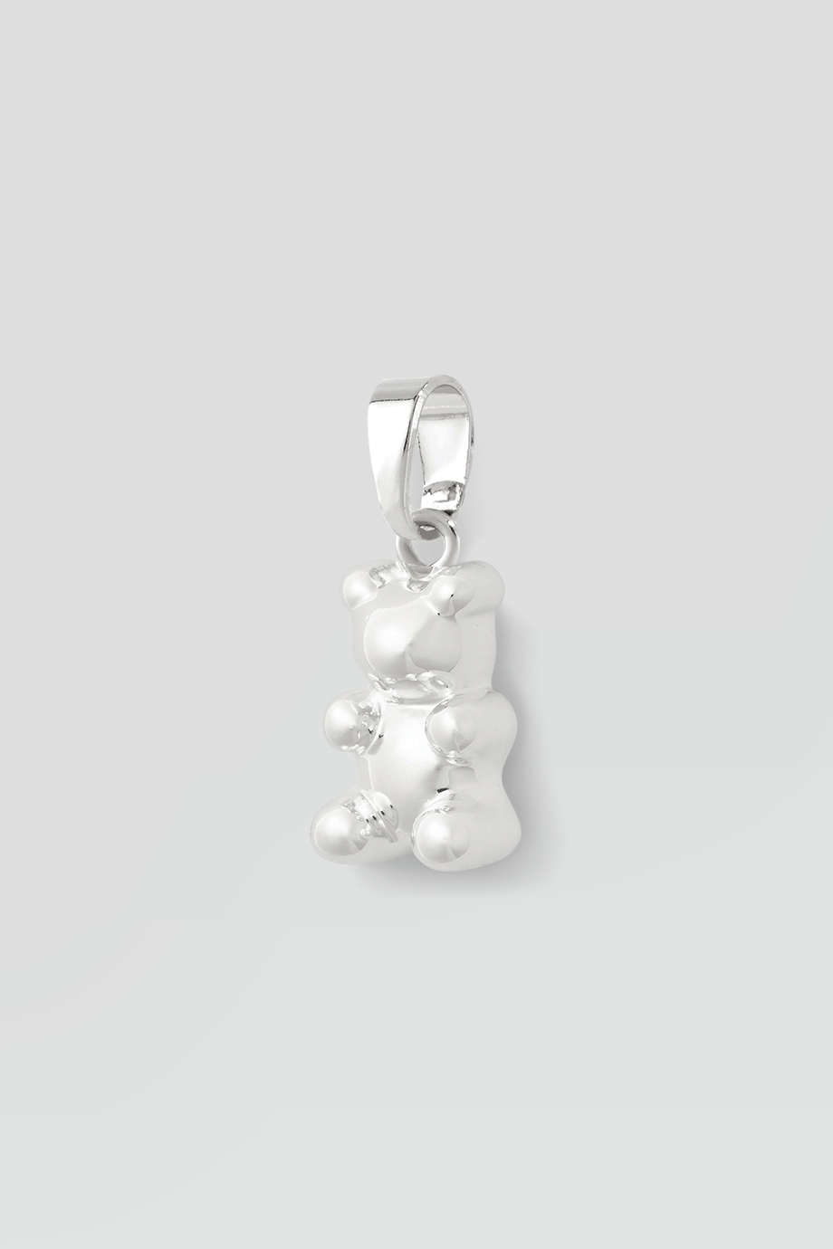 Crystal Haze｜NOSTALGIA BEAR 復古銀色小熊墜飾