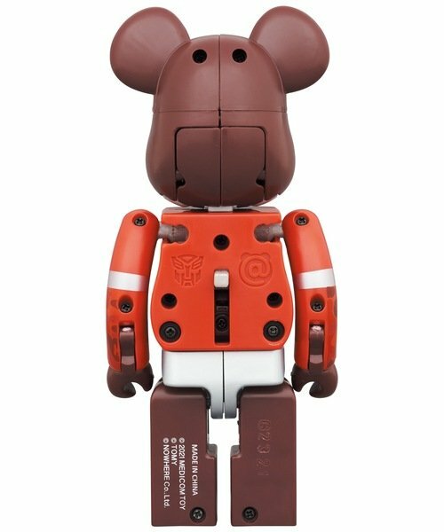 A BATHING APE BAPE APE BE@RBRICK TRANSFORMERS 200% 公仔 庫柏力克 變形金剛 紅色