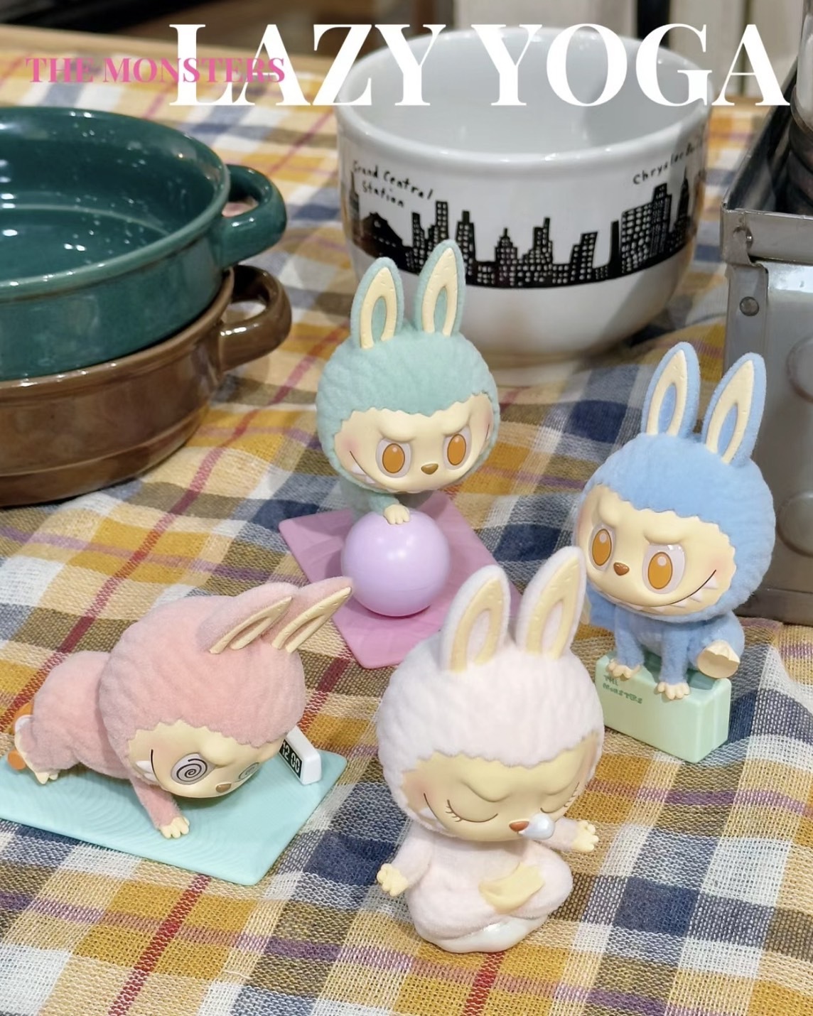 <官方正版授權>POPMART 泡泡瑪特 LABUBU 慵懶瑜珈 系列盲盒