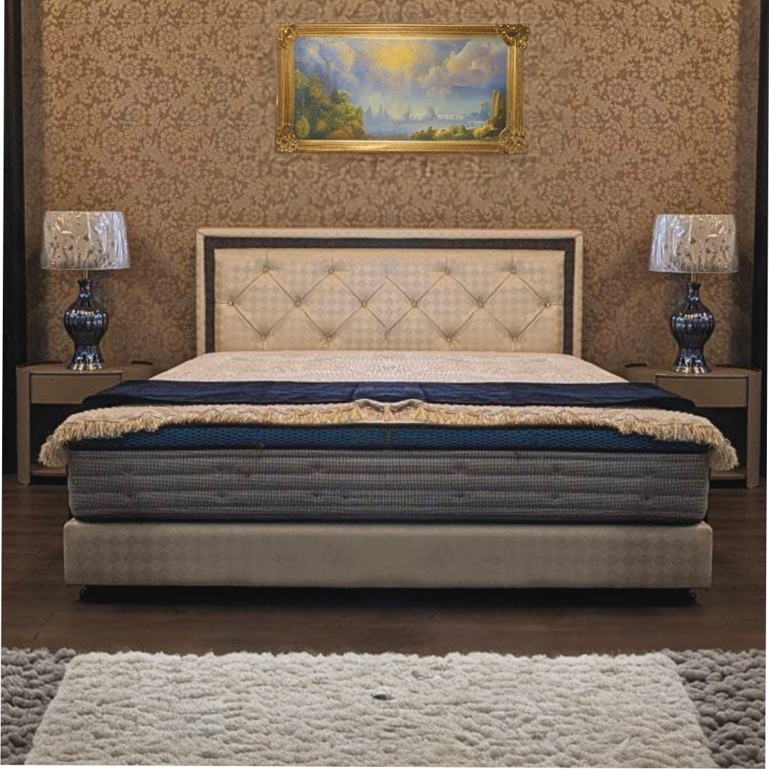 零碼特賣︱莉絲︱小碎鑽造型6尺床組