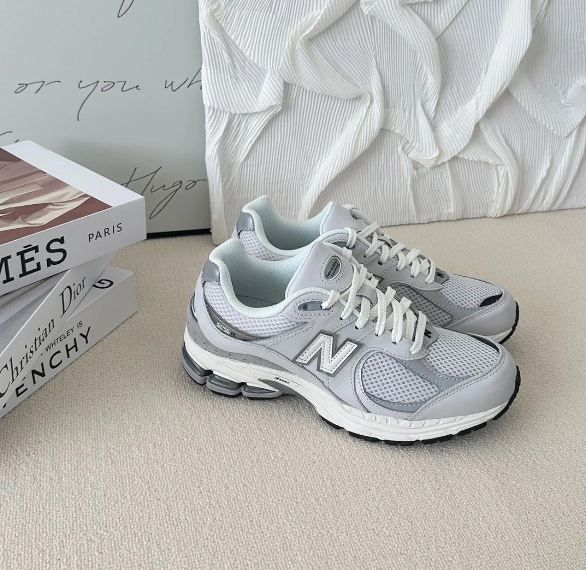 New Balance 2002 象牙灰 淺灰色 灰白色 皮革 復古 慢跑鞋 M2002RPP/預購