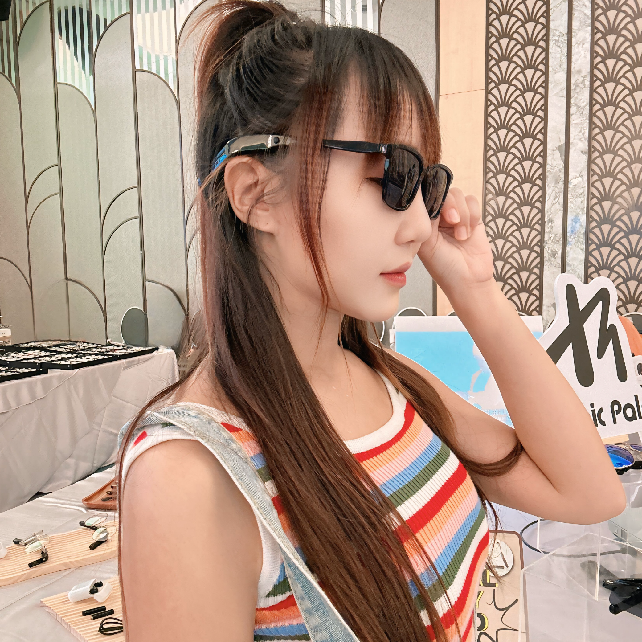 太陽音樂眼鏡試戴