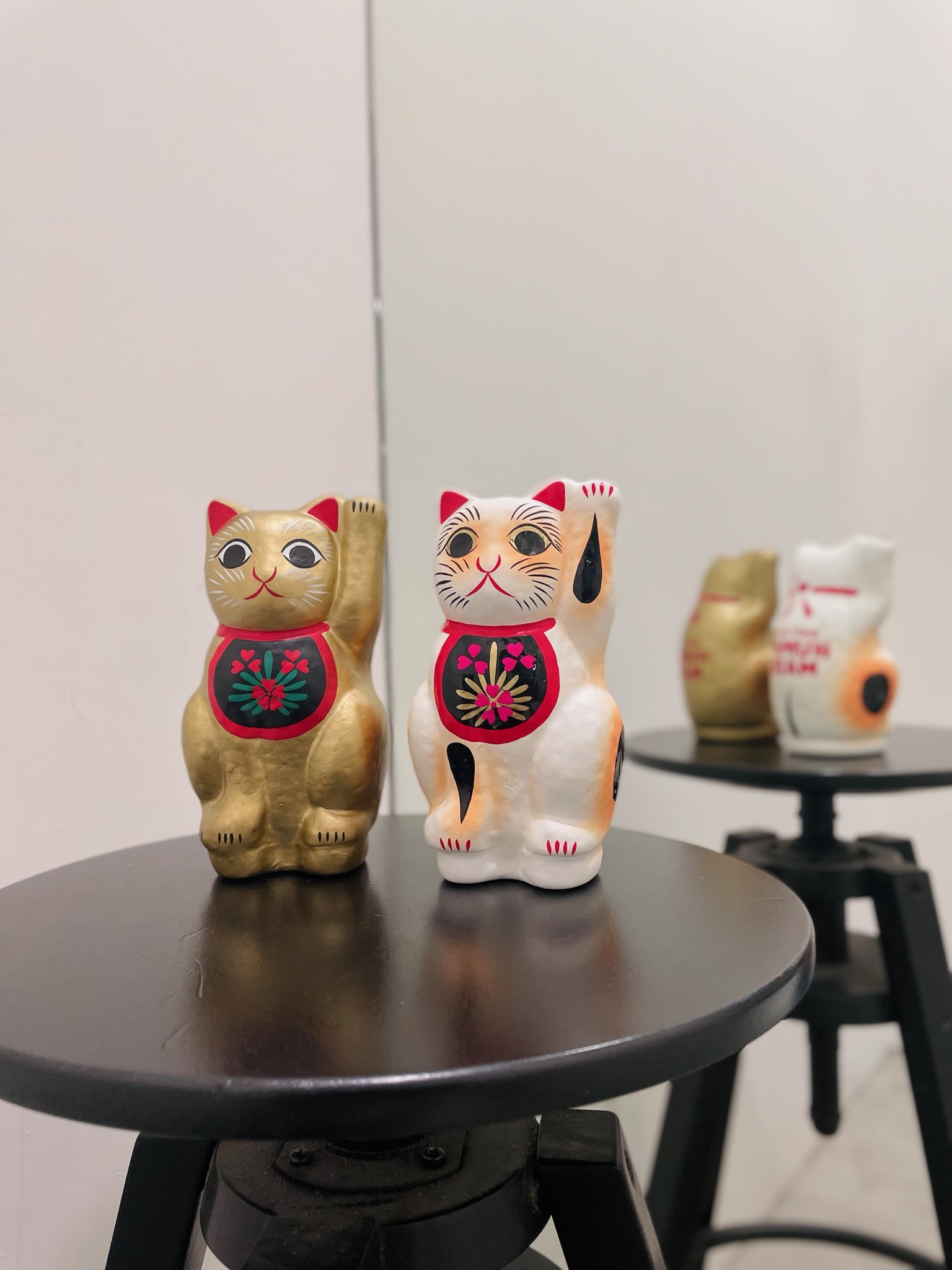 <快速出貨>HUMAN MADE 招財貓 紙鎮 金色