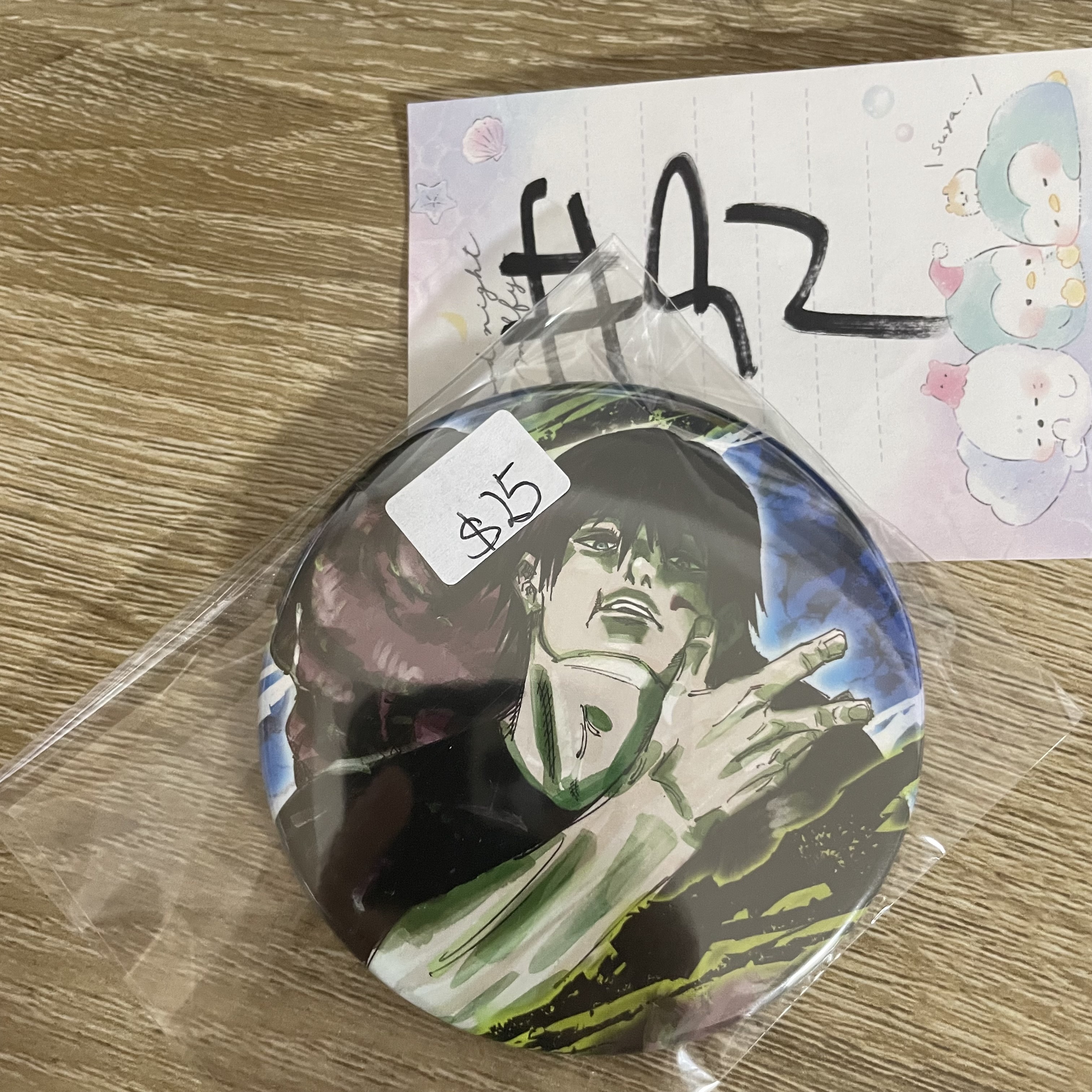 咒術迴戰  甚爾  襟章#92