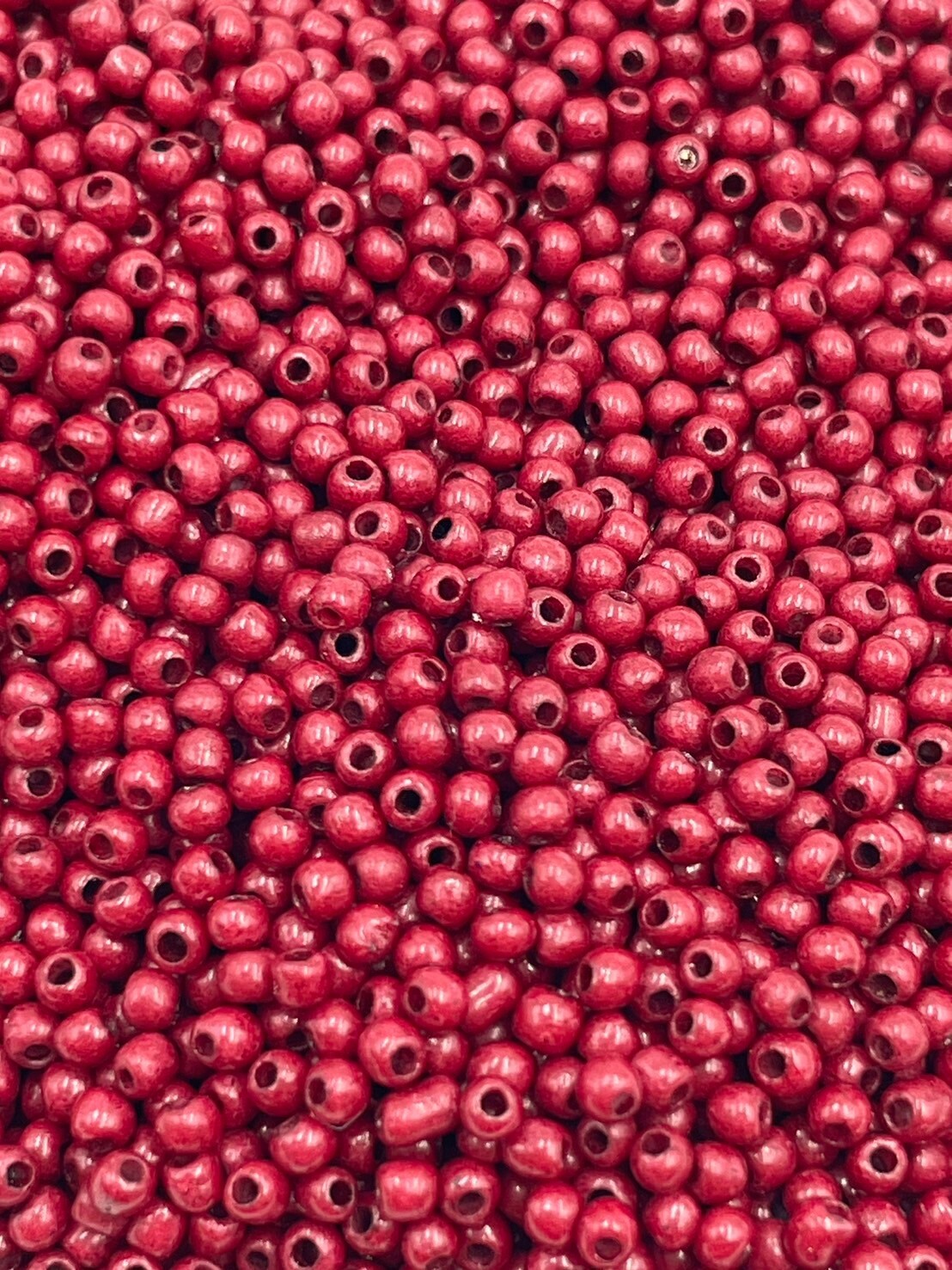 繡珠2mm（烤漆）-紅450g