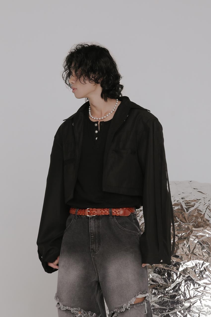 Crop Strap Jacket #外套