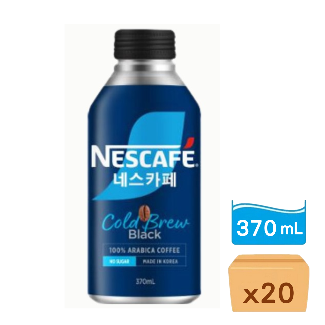雀巢-冷萃黑咖啡 370ml x 20支