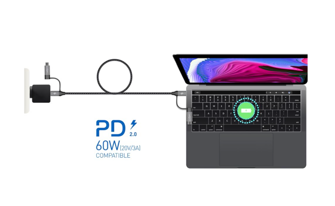 MOMAX One Link 4合1Type-C PD 1.2M連接線 (黑)