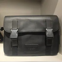 [S] COACH C2715 TRACK SM MESSENGER CROSSBODY LEATHER,QB/BLACK, 195031196416 (SCO923)