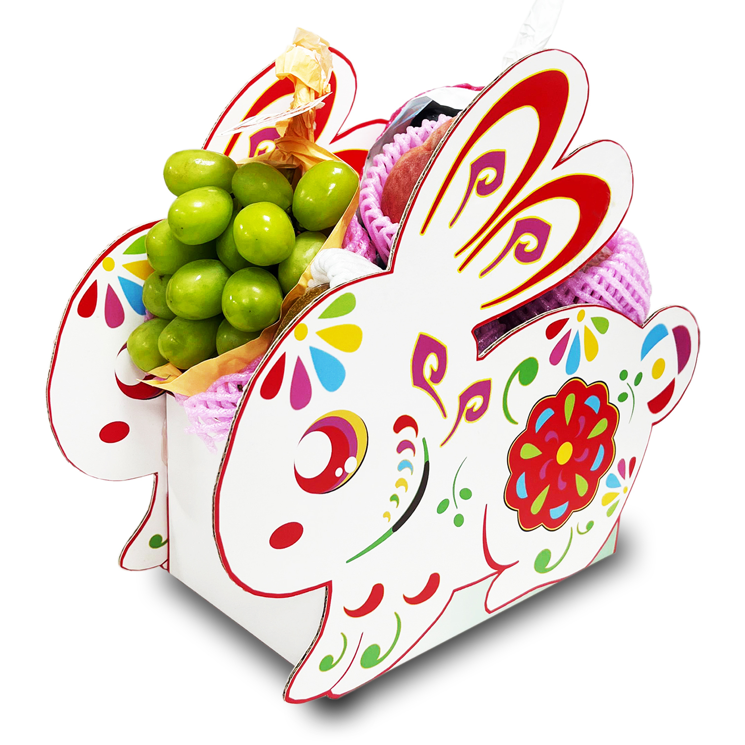 白免造形果籃 R01