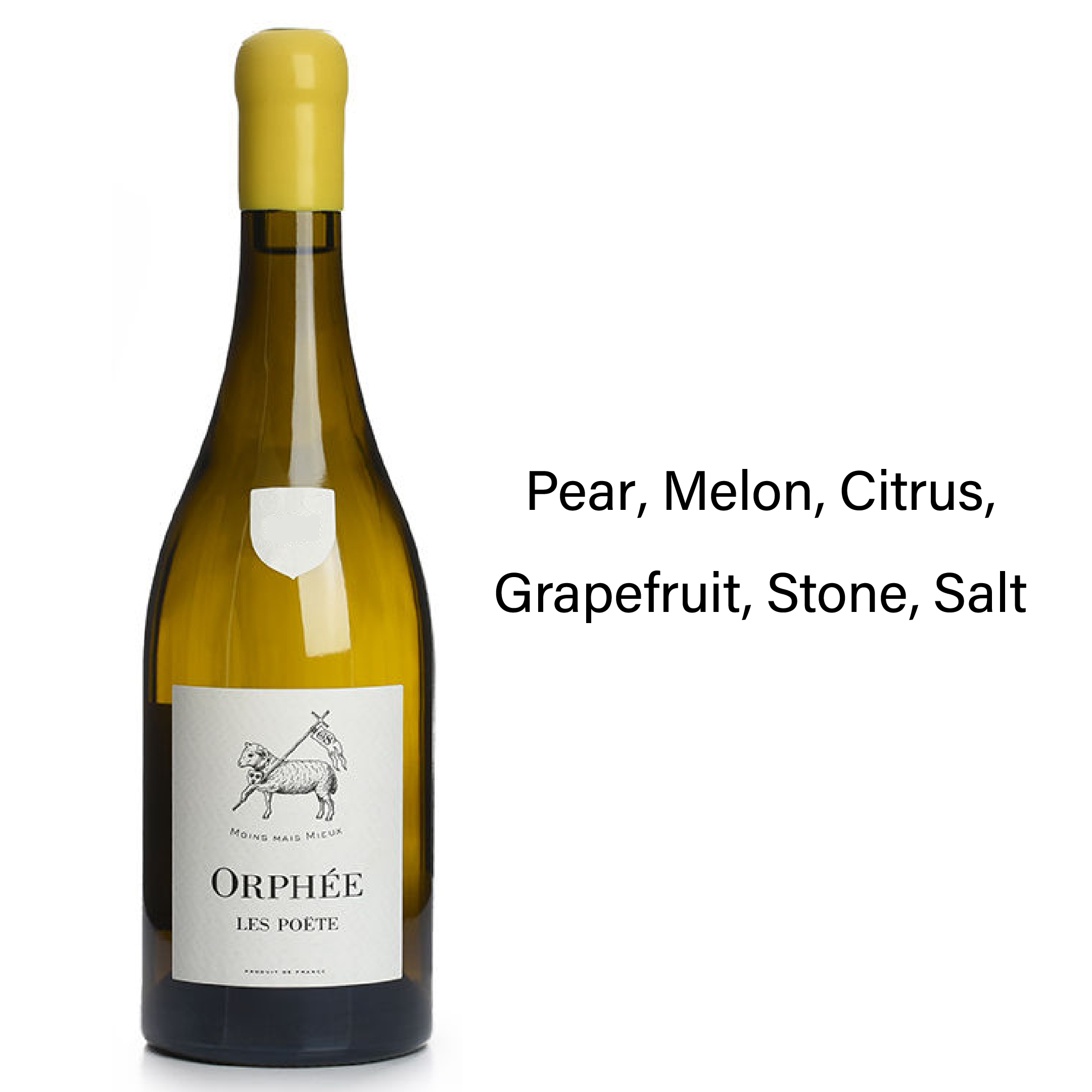 Les Poete Reuilly Blanc Orphee 2020