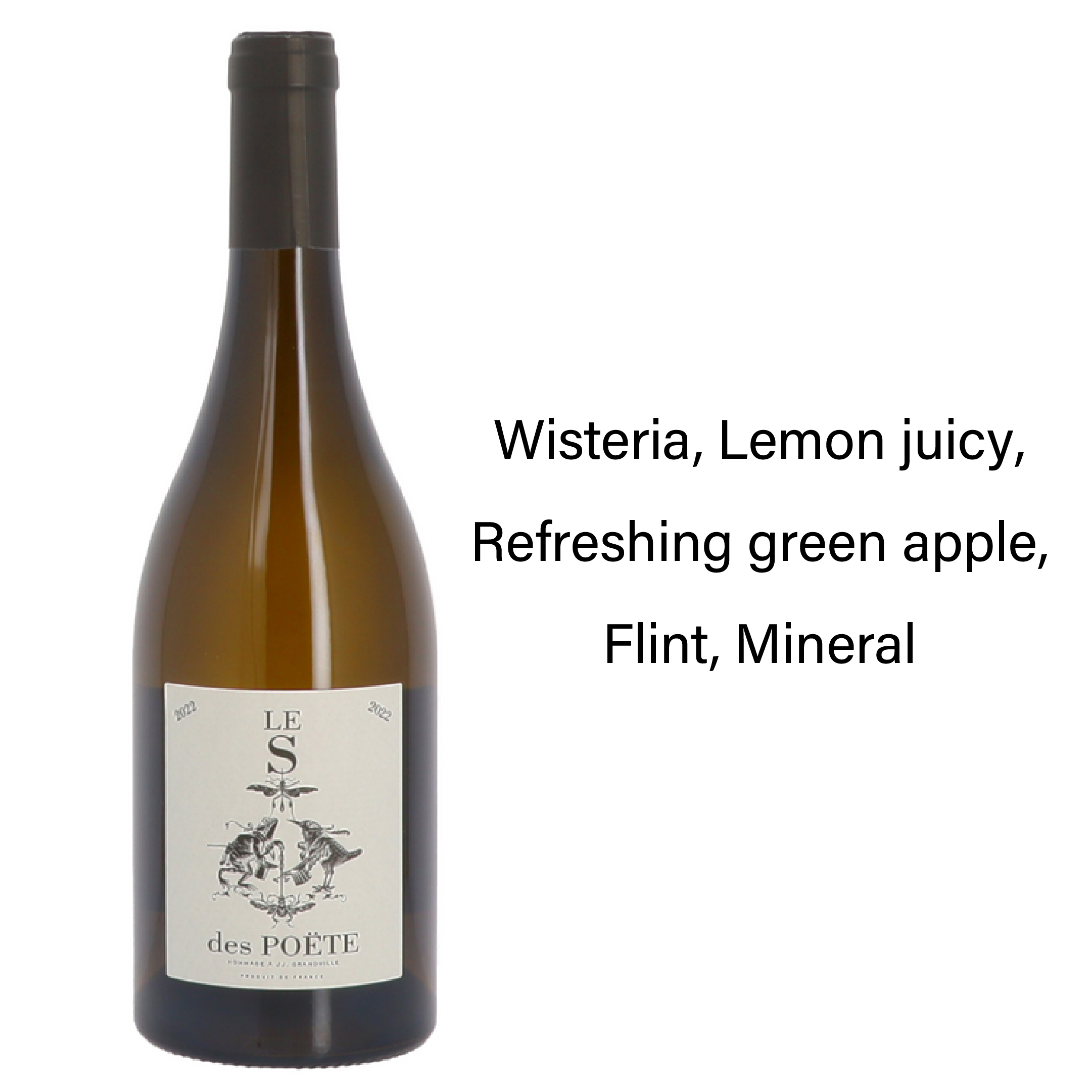 Les Poete Le S des Poete Blanc 2022