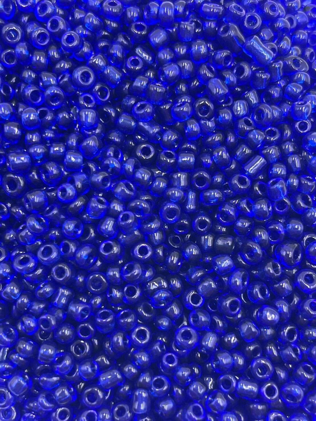 新-No.2寶藍色繡珠50g3mm