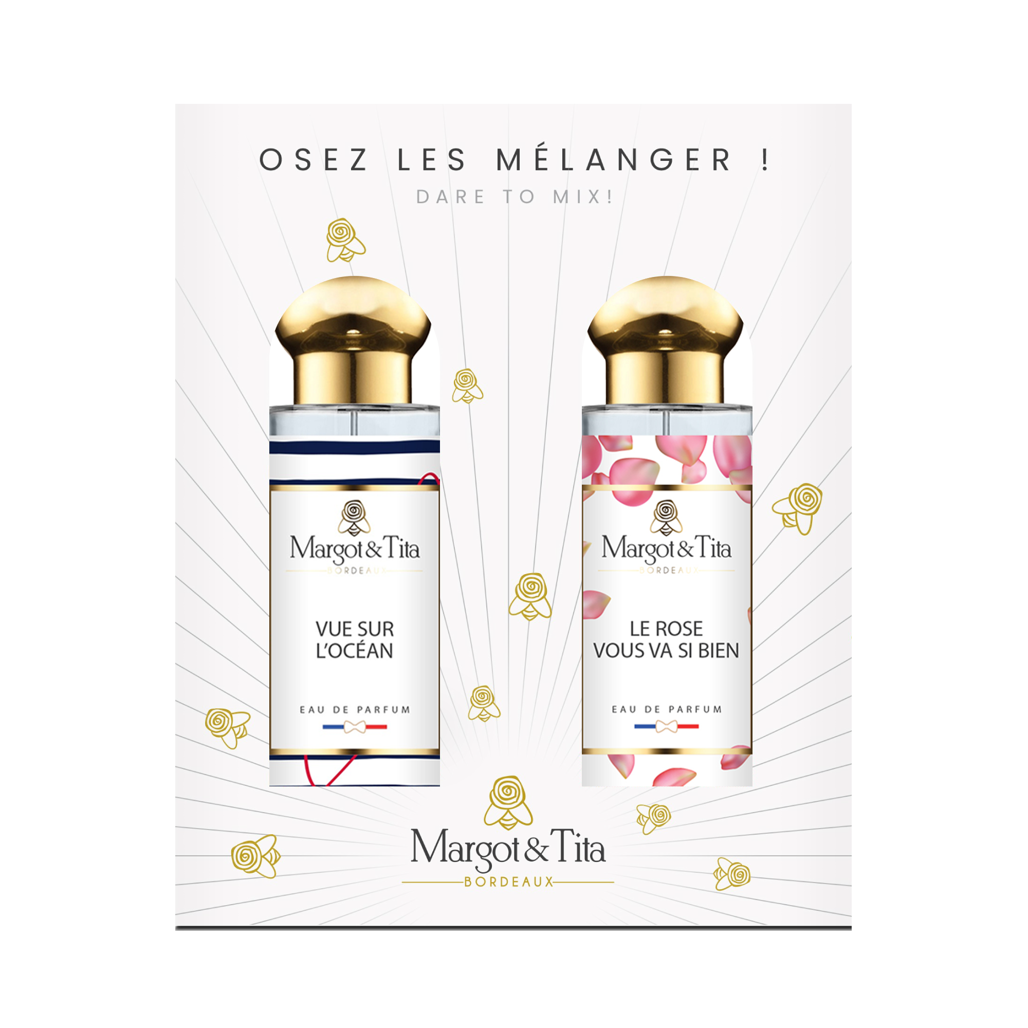 【Margot&Tita】夏天我要去海邊＋我是粉紅控 混香禮盒