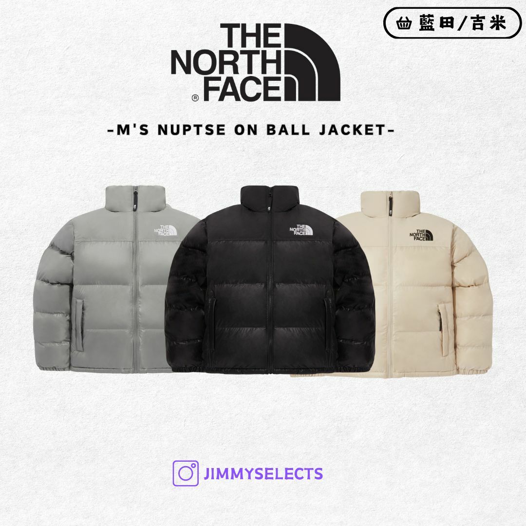 【代購】THE NORTH FACE 北臉 男 NUPTSE ON BALL 羽絨 外套 NJ3NQ53