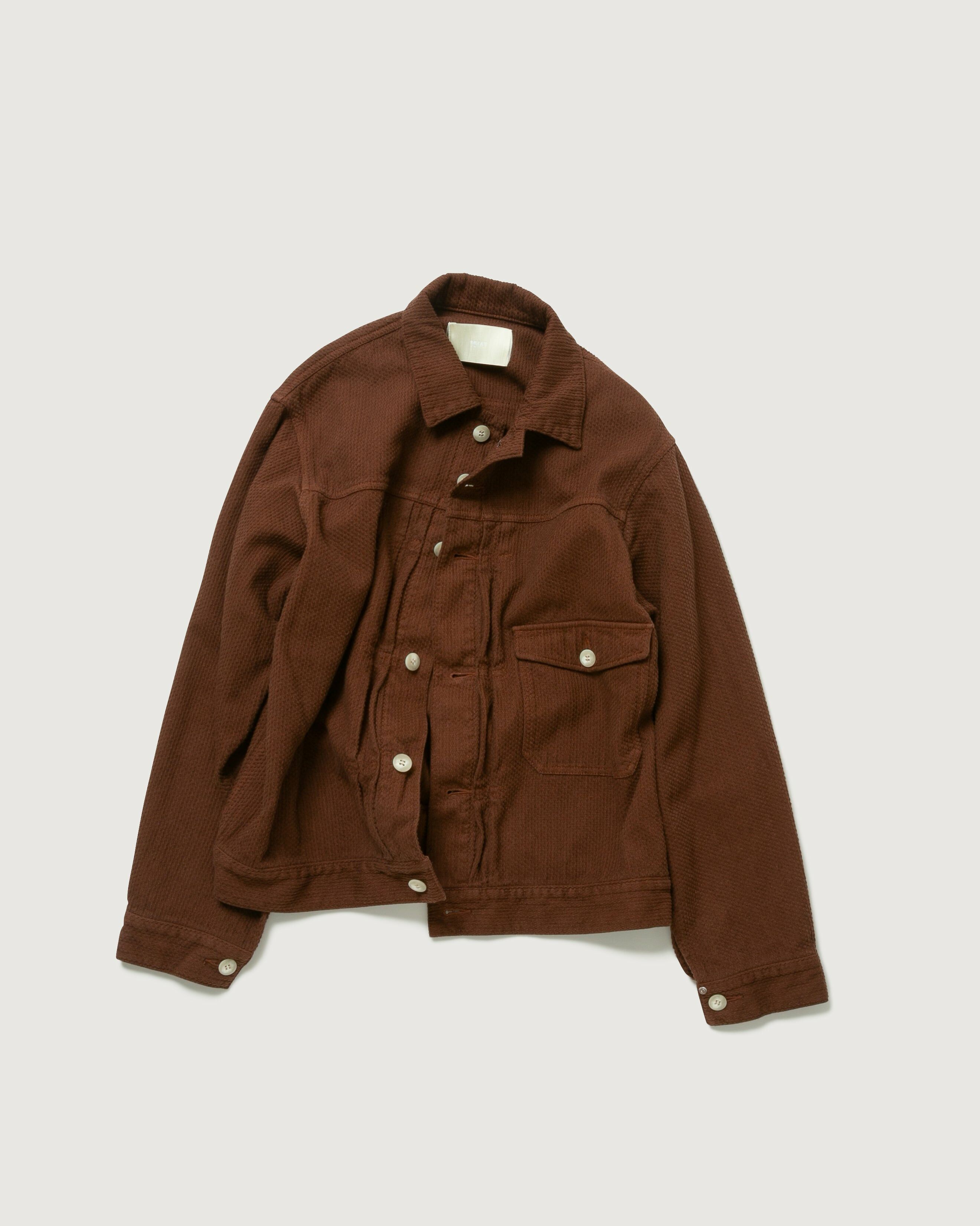 INNAT - SASHIKO TYPE-1 TRUCKER JACKET / 2 COLORS 