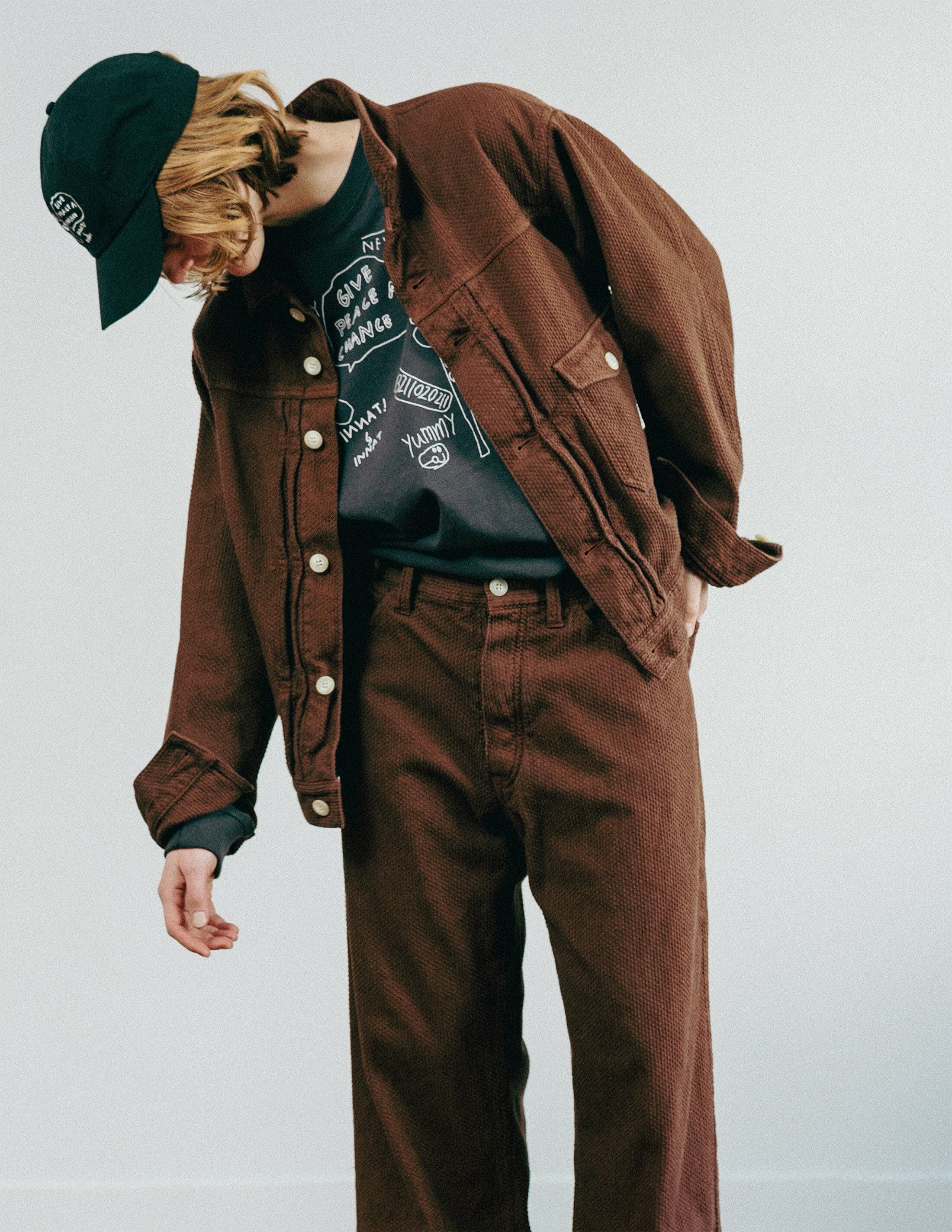 INNAT - SASHIKO TYPE-1 TRUCKER JACKET / 2 COLORS