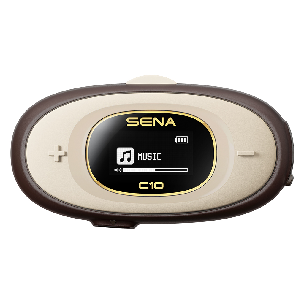 SENA C10 復古棕 玫瑰粉 藍牙耳機 藍芽 HD 高音質 連線距離1公里 通訊耳機 限量 新色 台灣限定