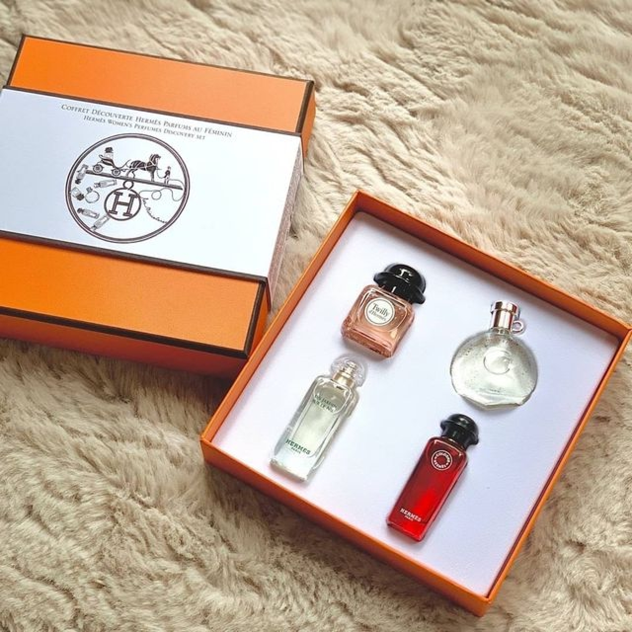 Hermes 愛馬仕 經典香水禮盒四入組