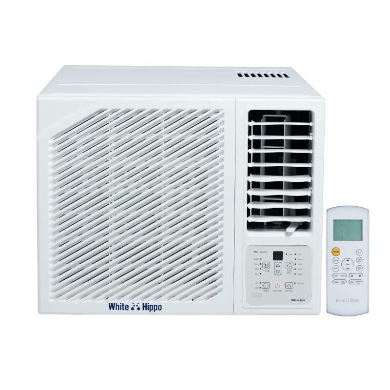 白河馬 White Hippo    HIP07HK‧3/4匹 R32 變頻淨冷‧UV 無線搖控‧窗口式冷氣機‧香港行貨,原廠3年全機,壓縮機5年保養‧