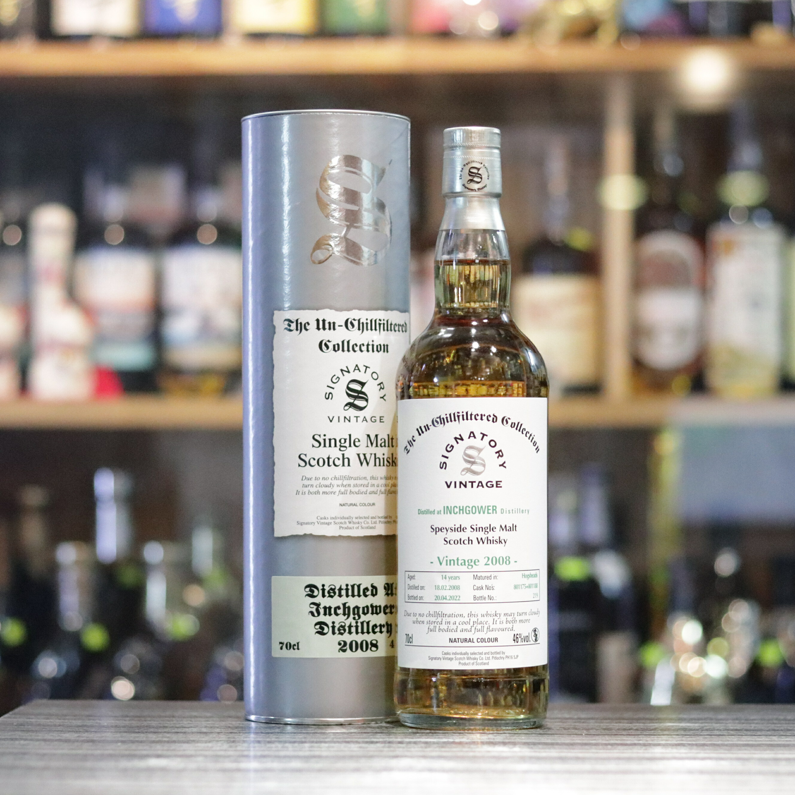 Inchgower Signatory Vintage 2008 14YO - 70cl/46%