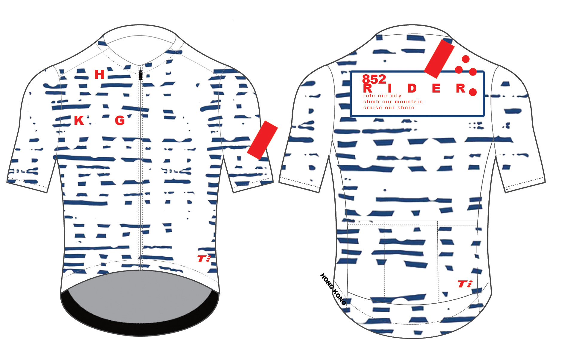 T3 Jersey HKG BlueRock Slimcut
