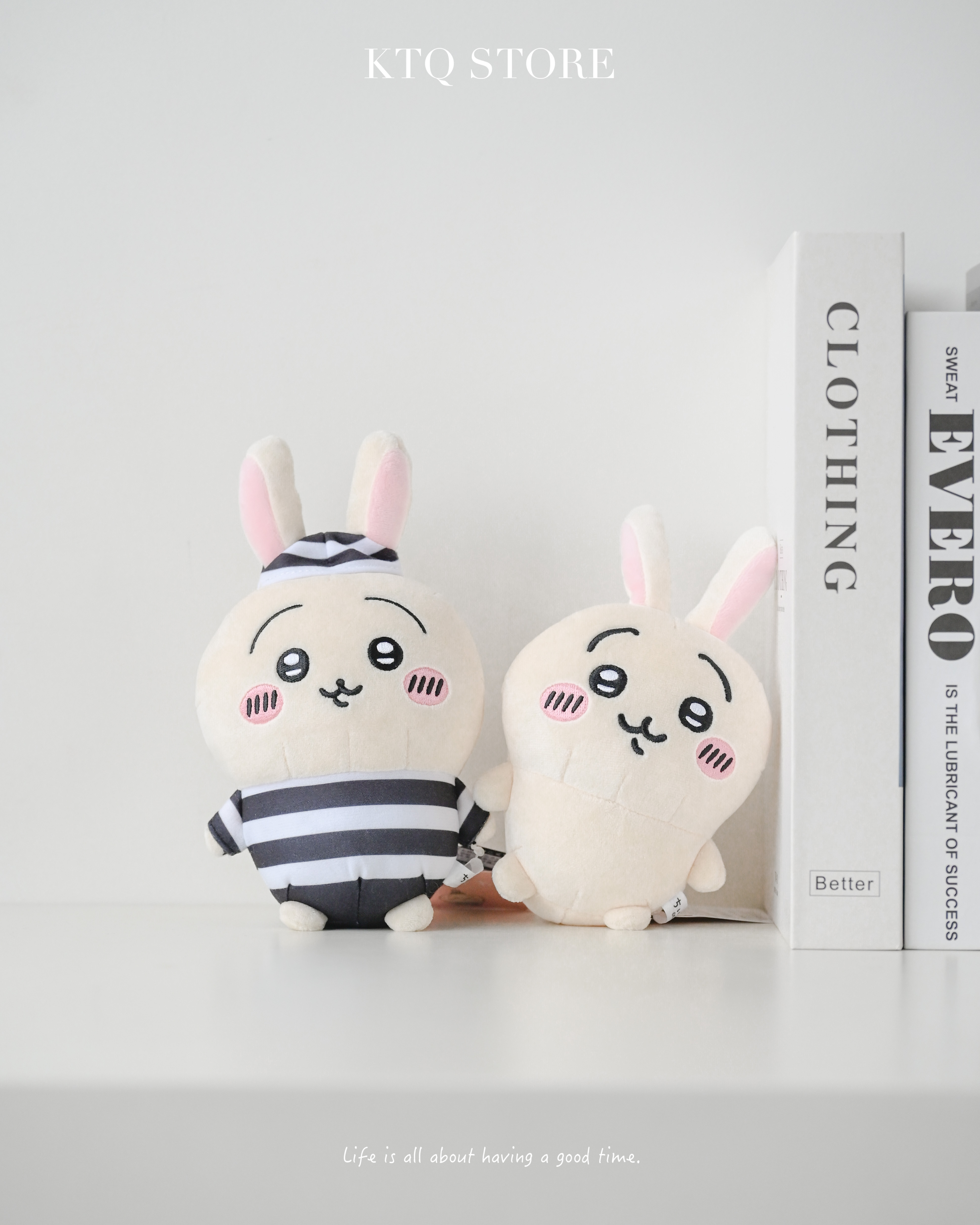 KTQ STORE ‧ 日本 Chiikawa 吉伊卡哇 烏薩奇 監獄系列 一般款S娃娃