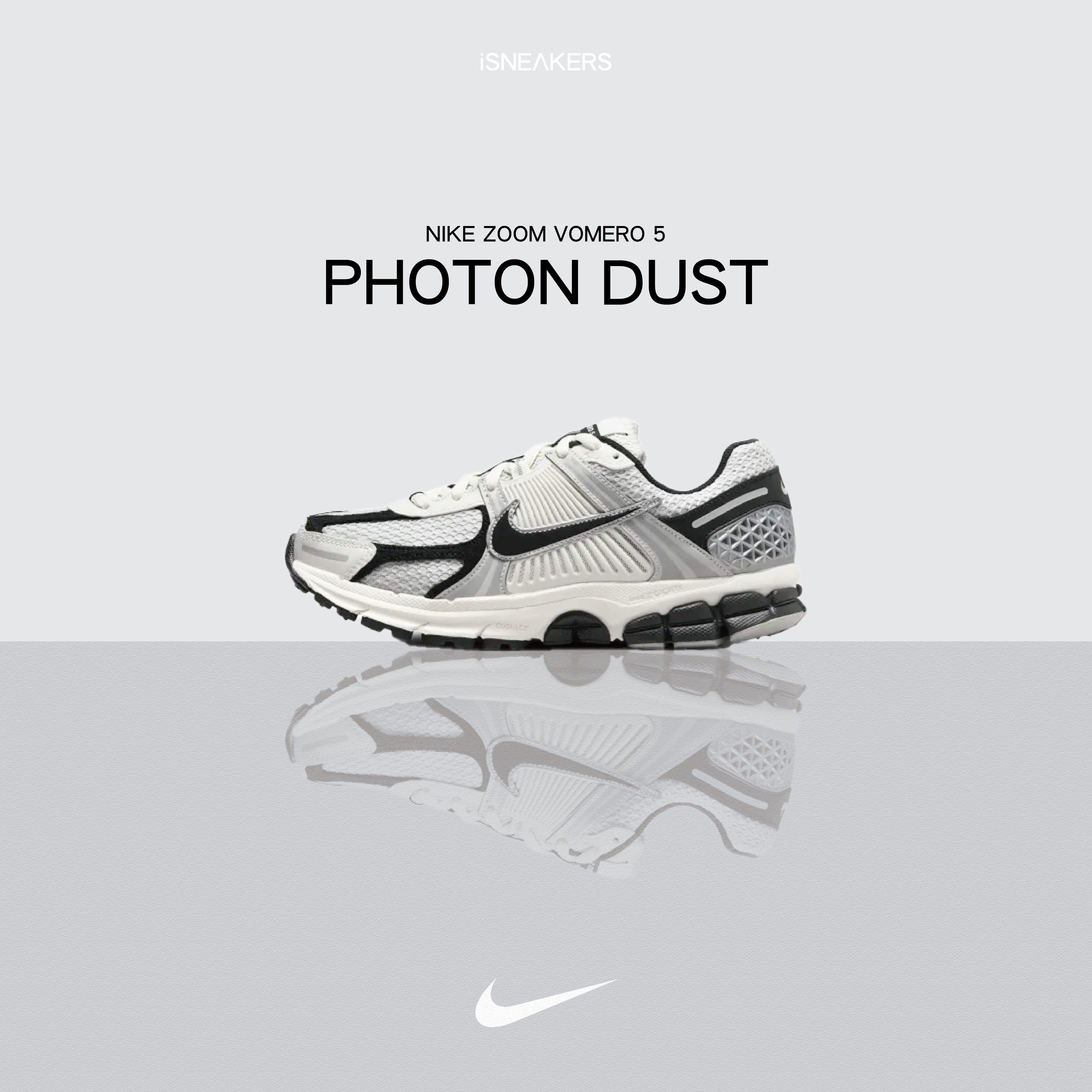 iSNEAKERS｜Nike Zoom Vomero 5 "Photon Dust" 芝麻牛奶 HQ1182-001