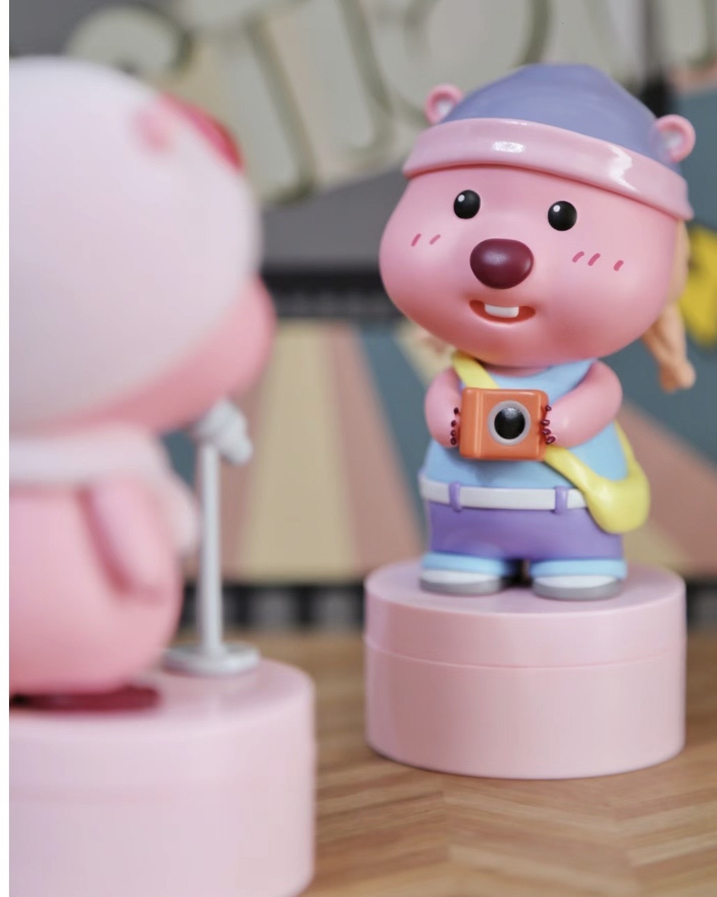 KTQ STORE ‧  Loopy 女明星 演藝圈打工盲盒 印章 公仔 小海狸