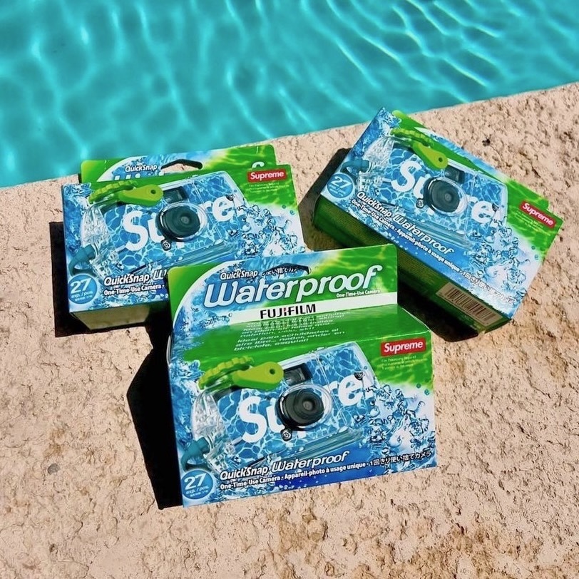 Supreme x Fujifilm WATERPROOF 防水一次性 底片相機