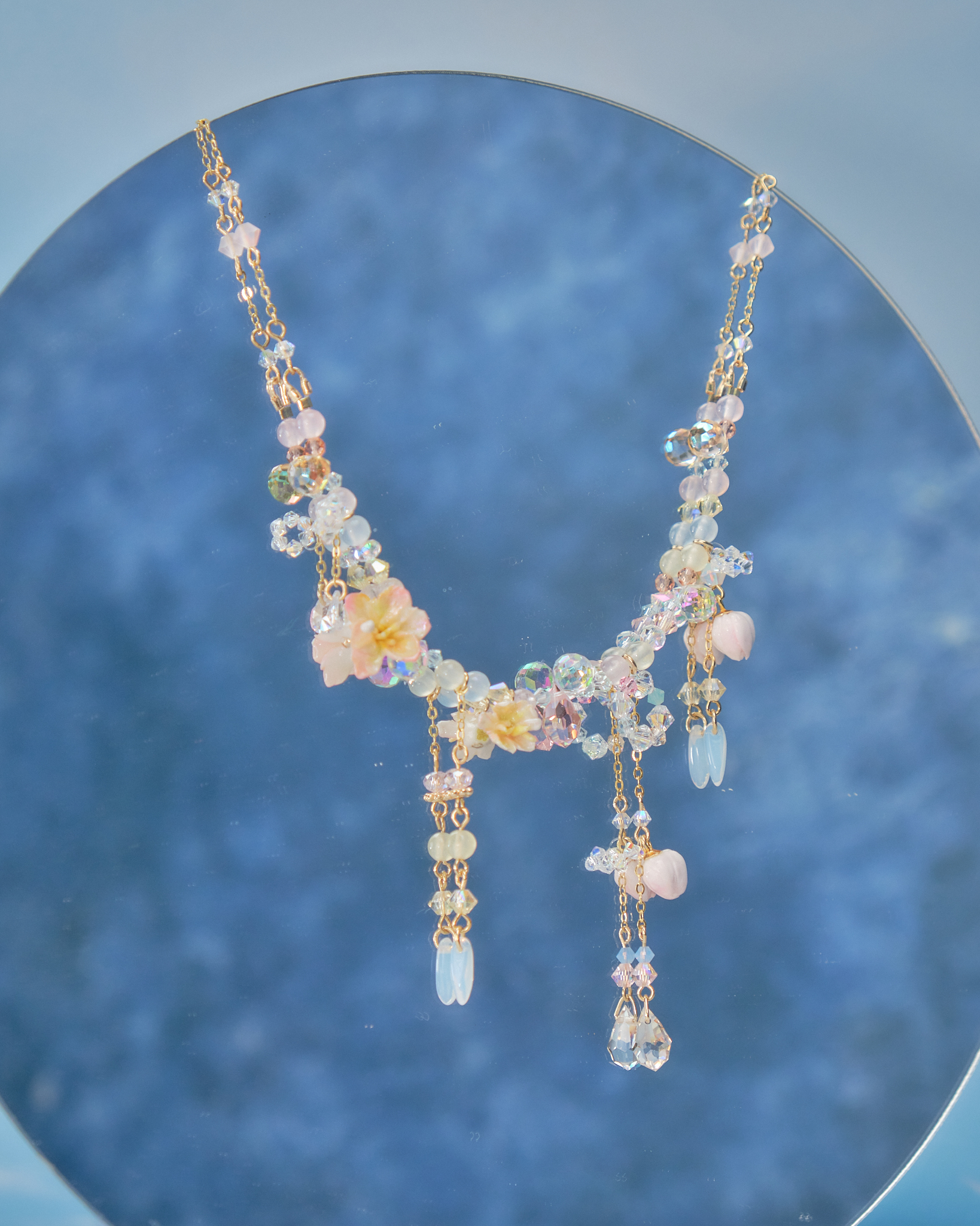 11084 海浪串珠泡泡S925項鏈