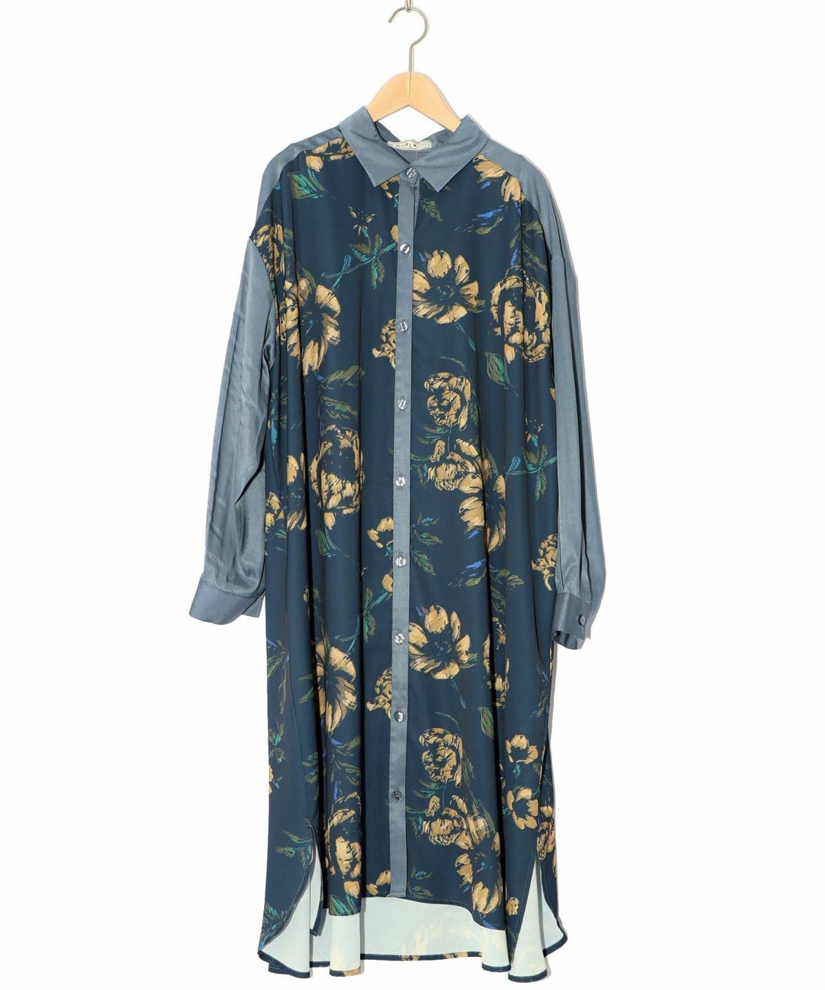 預購 - Scolar華麗花卉圖案連身裙