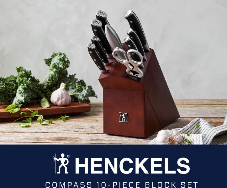 【預購】Henckels Compass F080802 10件刀具套裝
