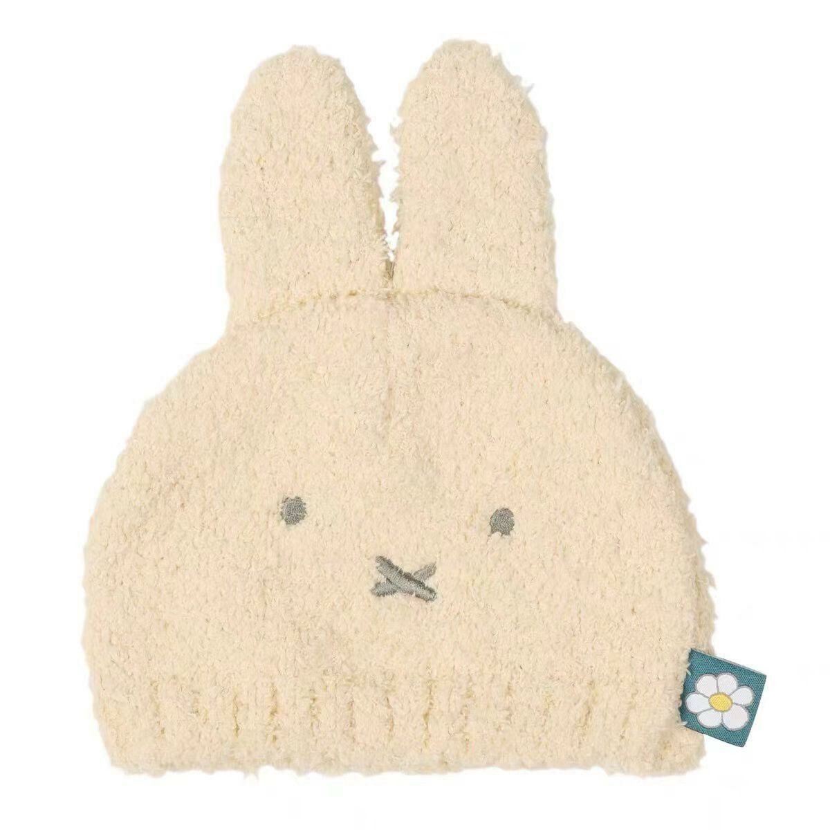 日單miffy半邊絨寶寶毛絨帽