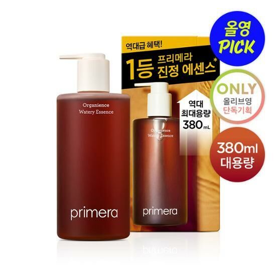 《Olive young連線》primera Organience Watery Essence 380mL