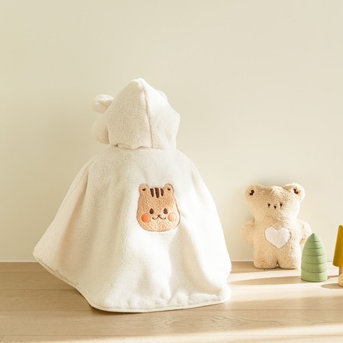 DOTFRIENDS大圓臉系列-萌萌耳雪花披風