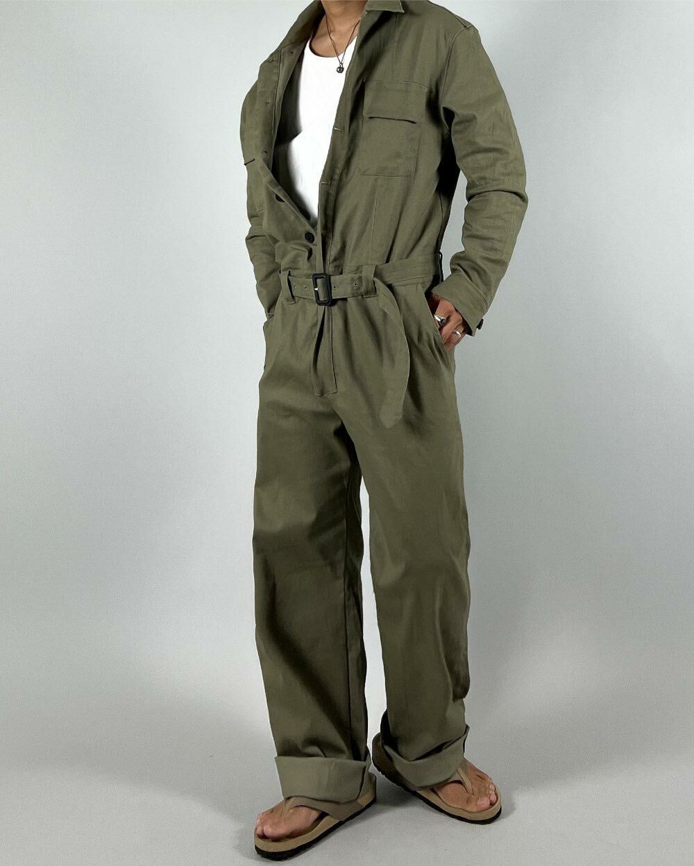 長袖連身工人褲 Lowell-022P